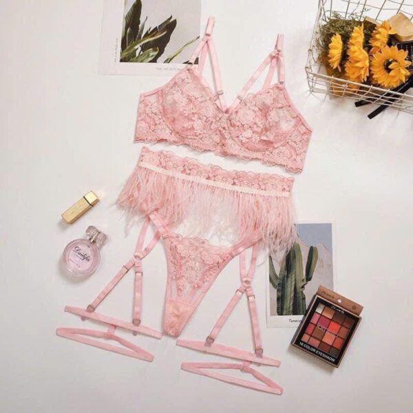 Bộ đồ lót Hồng Phấn - Pink Beauty P002