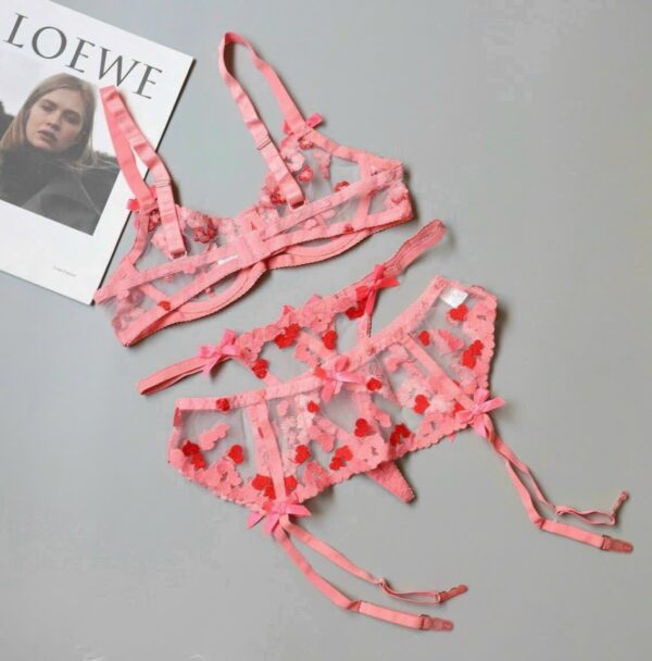 Bộ đồ lót Hồng Phấn - Pink Beauty P003
