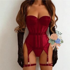 Bodysuit Nữ Quyến Rũ - Red Flirt 005