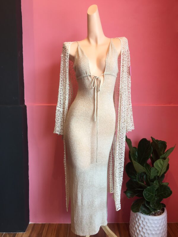 Váy ngủ phối nữ tính MJ Lingerie MJ-006