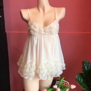 Váy ngủ phối nữ tính MJ Lingerie MJ-008