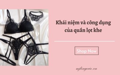 Khái niệm và công dụng của quần lọt khe